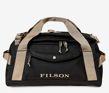 Filson Traveler Black Duffle bag