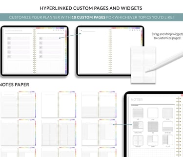 Digital Planner 2025: All in one digital planner for Productivity