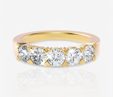 Three-Ouarter Eternity Rings