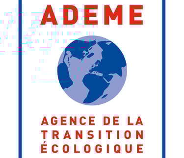 Logo de l’ADEME, ressource liée à la transition écologique et à la gestion des déchets