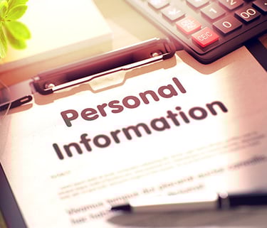 Personal information