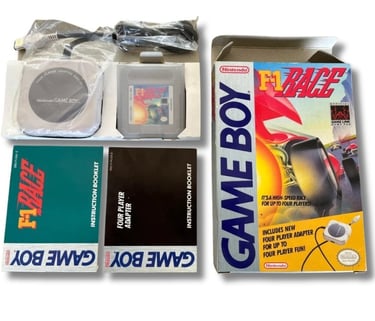 Kit Jogo de Game Boy F-1 Race  com adapatador para 4 jogadores