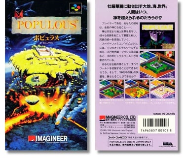 Populous (Imagineer) 1990