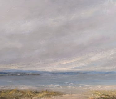 Beyond the Dunes - Painting by Mary Kersell