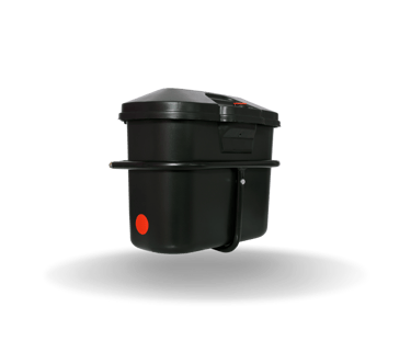 DASS Black Motorcycle Side Box (CAMRY MATT)