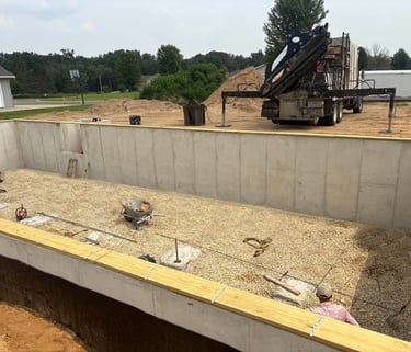 Rochester Minnesota Concrete Poured Walls