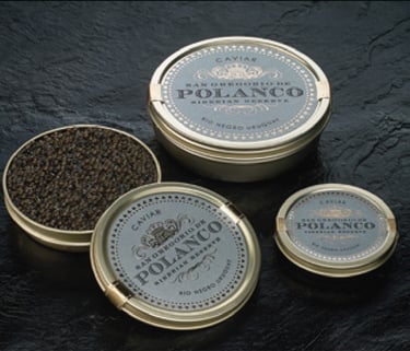 Latas de Caviar Polanco Siberian Reserve