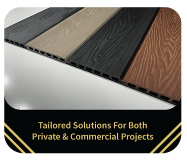 Tailored solutions for both private and commercial projects.