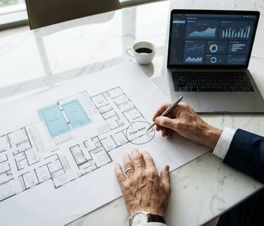 Strategic planning of hotel spa layout to ensure operational efficiency and revenue flow.