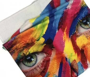 πετσέτες θαλάσσης με εκτύπωση