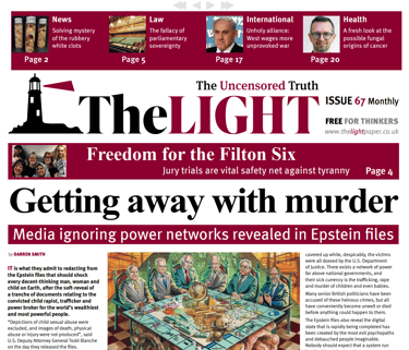 The Light newspaper - Mark Lintern - fungal infection cancer theory