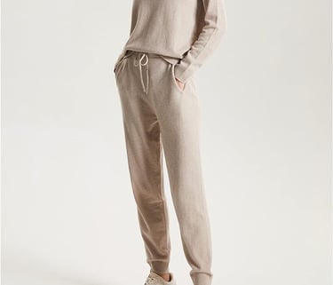 womens cashmere joggers