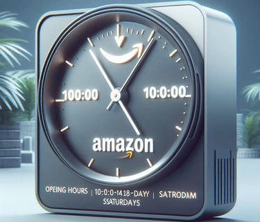 Nuestro punto Amazon Hub en ENVIOS YIEN está disponible de lunes a viernes de 10:00 a 15:00 y de 18: