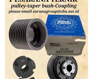 Jual Martin Pulley, jual NBK Pulley, jual Fenner Taperlock