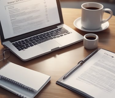 Close-up of detailed financial spreadsheets and charts on a computer screen.