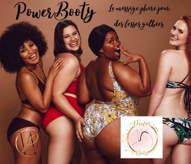 massage du fessier power booty Vibr'& Zen Aline COLLARD Fagnières -Chalons en Champagne