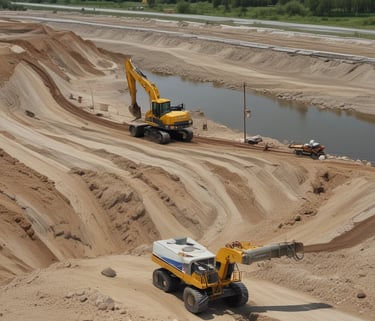 a helicopter sitting on top of a lush green field