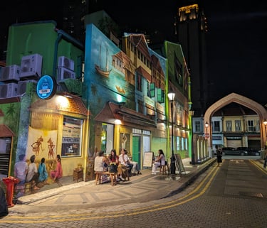 Arab Street Singapur Streetart