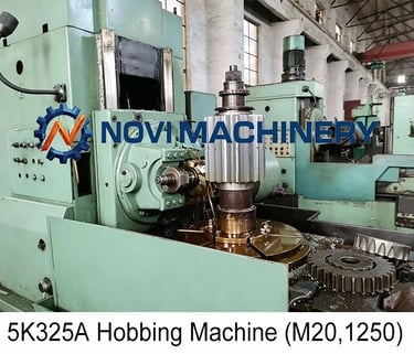 gear hobbing machine: Module M20, Max Diameter 1250mm for large gear production