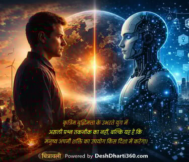 Artificial intelligence and humanity standing at crossroads of future technology and ethical responsibility