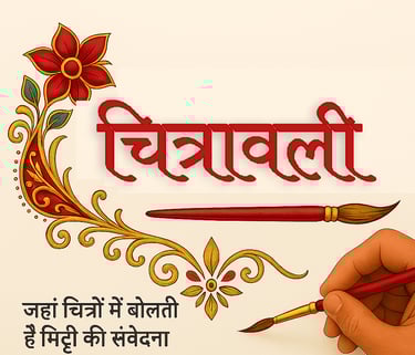 चित्रों की श्रृंखला", "कलात्मक जीवन की झलकियों का संग्रह" यानि हर तस्वीर एक कहानी, एक प्रेरणा, एक भा