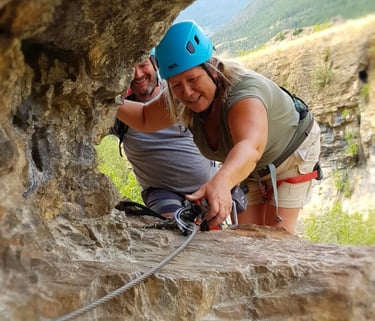 via ferrata sportive ancelle serre poncon chorges
