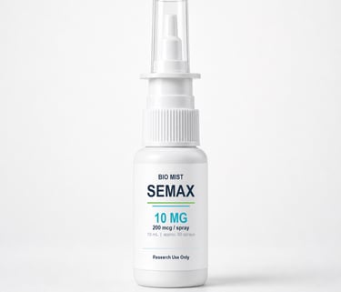 Bio Mist Semax 10 mg research spray bottle