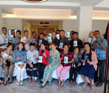 Landi Institute Participant Engaging with Digital Training Materials