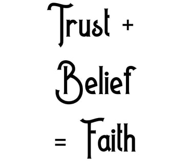 Belief and faith 