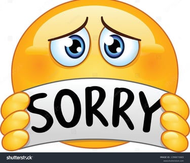 Sorry emoji