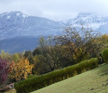 La chambre studio des Gardannes à proximité de Genève et du lac Léman 