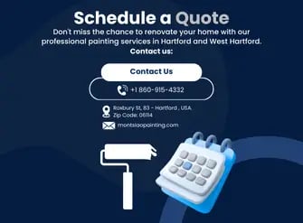 Schedule a Quote - Mont Sião Painting Services in Hartford and West Hartford, CT