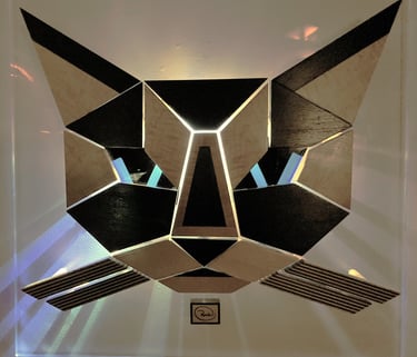 GEO  wall night-light pic-richWOODart.com-24"x24"-18 lbs.  