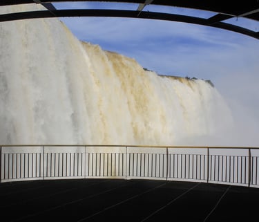 Fine art photography of Iguazu Falls, Argentina, by Maria Rivière – exploring nature and fluidity.