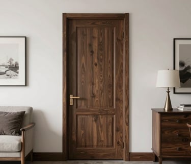 Minimalist golden tile icon on a white background with soft shadow.