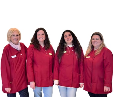 el equipo de farmacia gomila en fondo blanco