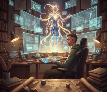 RedDog Studio during the creation of the Voice