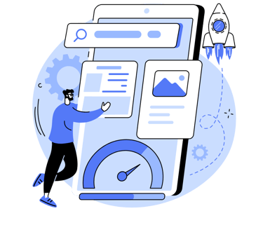 dessin optimisation de site web