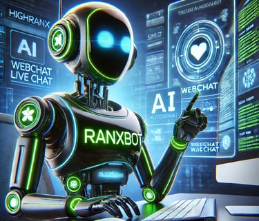 RanxBot AI WebChat engages visitors, answers questions, and captures leads 24/7.