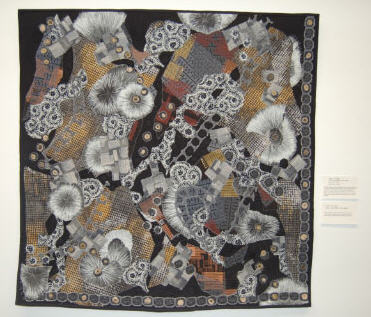 The Heart of the Matter by Lu Peters. Art Quilt.