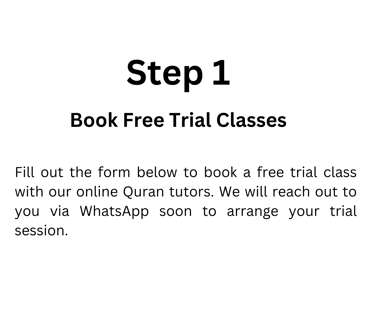 Book free trial classes