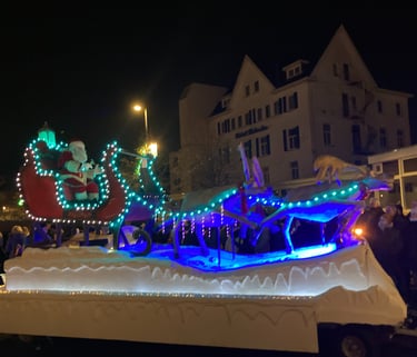 Landal Chrismas parade in Valkenburg