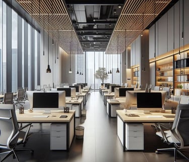 Interior design for Modern Offices and Commercial Space