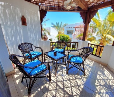 2 BEDROOM APARTMENT WITH SPACIOUS BALCONY IN DELTA SHARM 