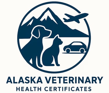 Silhouette of a dog and cat sitting in front of a mountain with a car and airplane in background.