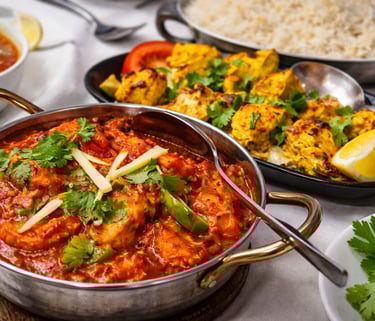 Indische Currygerichte