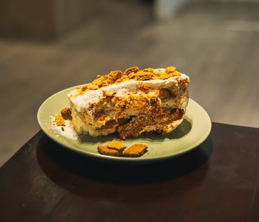 Thai Tea Tiramisu at Abun Club Batam