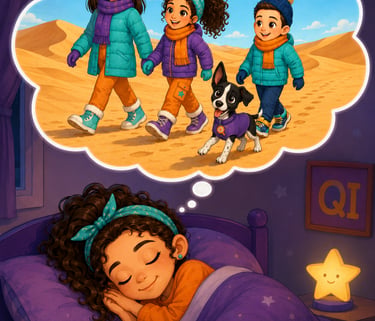Porque a noite no deserto faz frio?