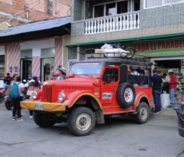 paradero transporte de Cajamarca a Toche