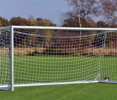 Aluminium pupillendoel voor jeugdvoetbal